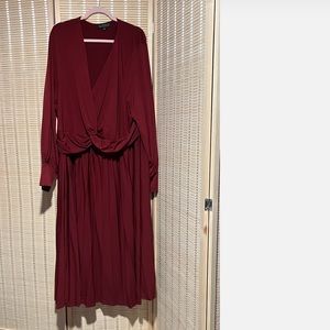 Merlot Midi Dress